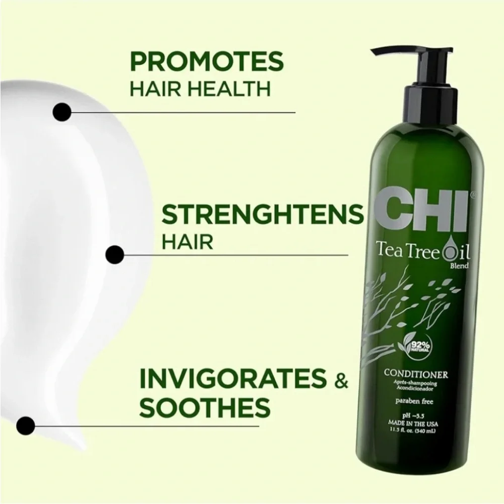 NEW Chi Tea Tree Oil Conditioner 25 OZ Professional Beauty Salon 739ml Size